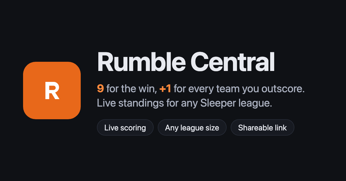 Rumble Central preview